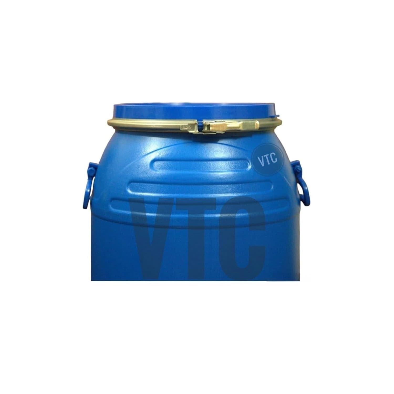 VTC H Plastic Water Storage Container Drum(80 Liters, Blue, HDPE) with Lockring Unbreakable Drum, Multipurpose Barrel (Larg)