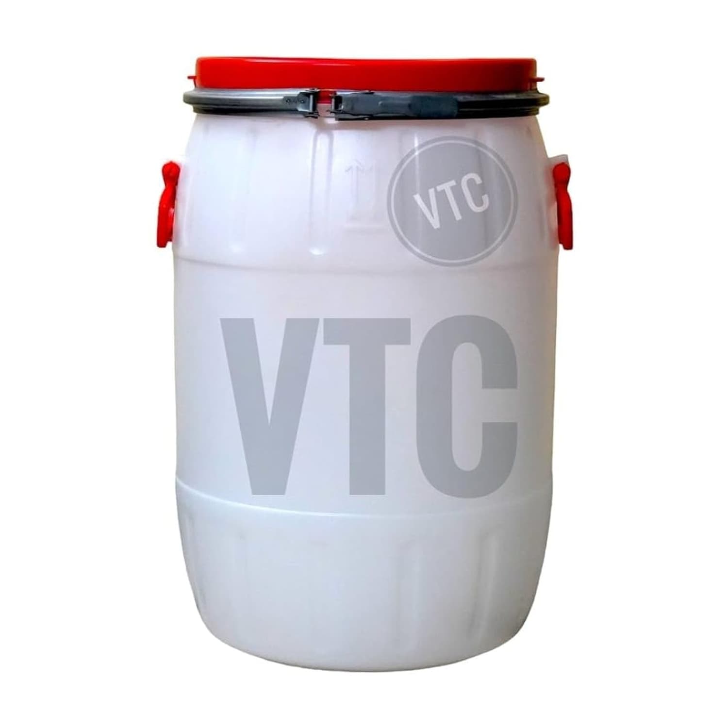 VTC WR Plastic Water Storage Container Drum(50 Liters, Blue, HDPE) with Lockring Unbreakable Drum, Multipurpose Barrel