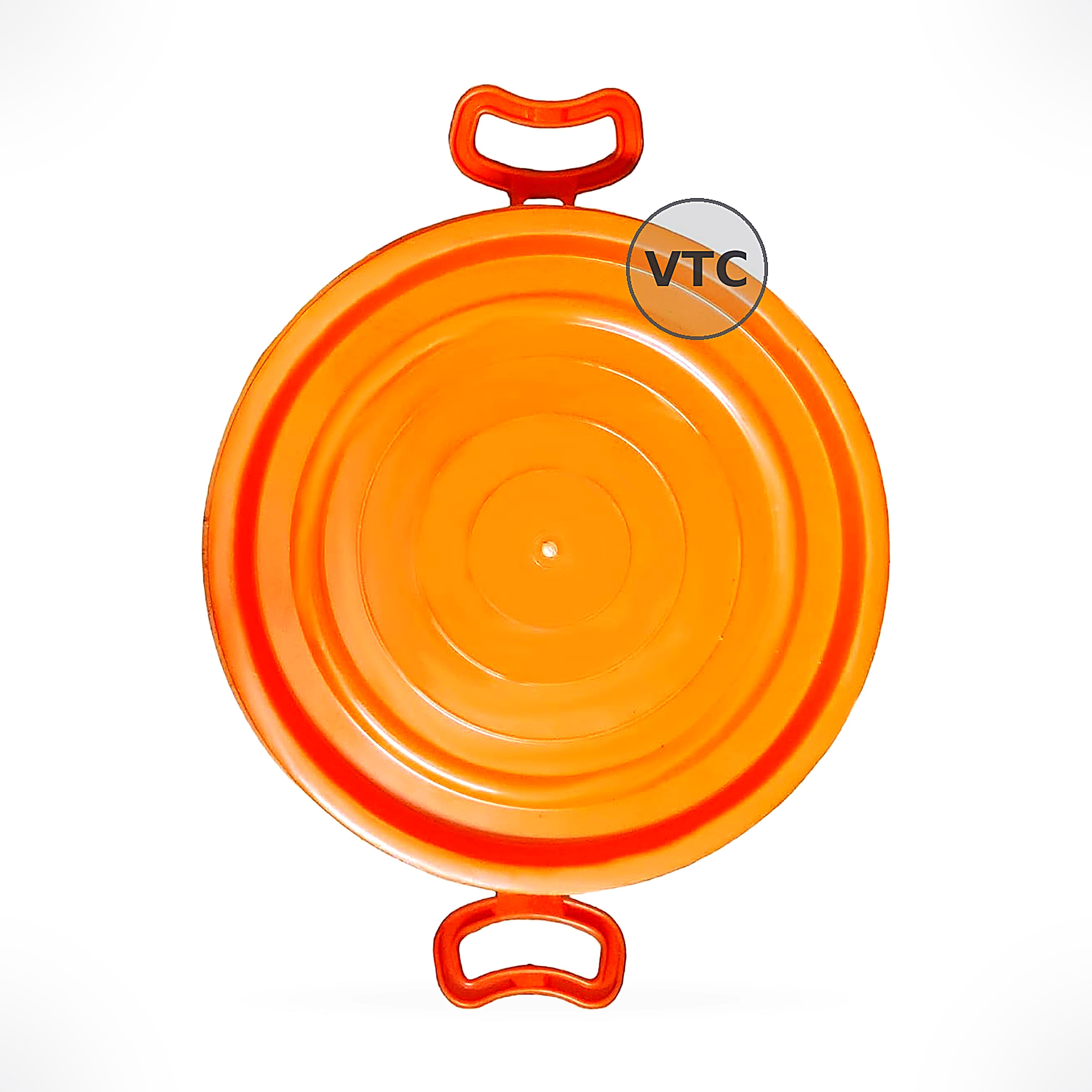 VTC WO Plastic Water Storage Container Drum (50 Liters, Blue, HDPE) with Lockring Unbreakable Drum, Multipurpose Barrel Lid